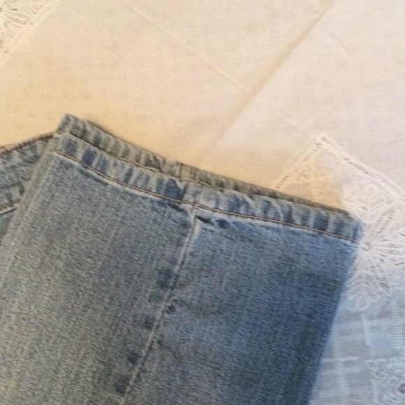 Vintage Signature Levi Strauss Stretch Mid Rise Straight Leg Jeans - Picture 4 of 15